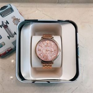 Rose gold Fossil Watch